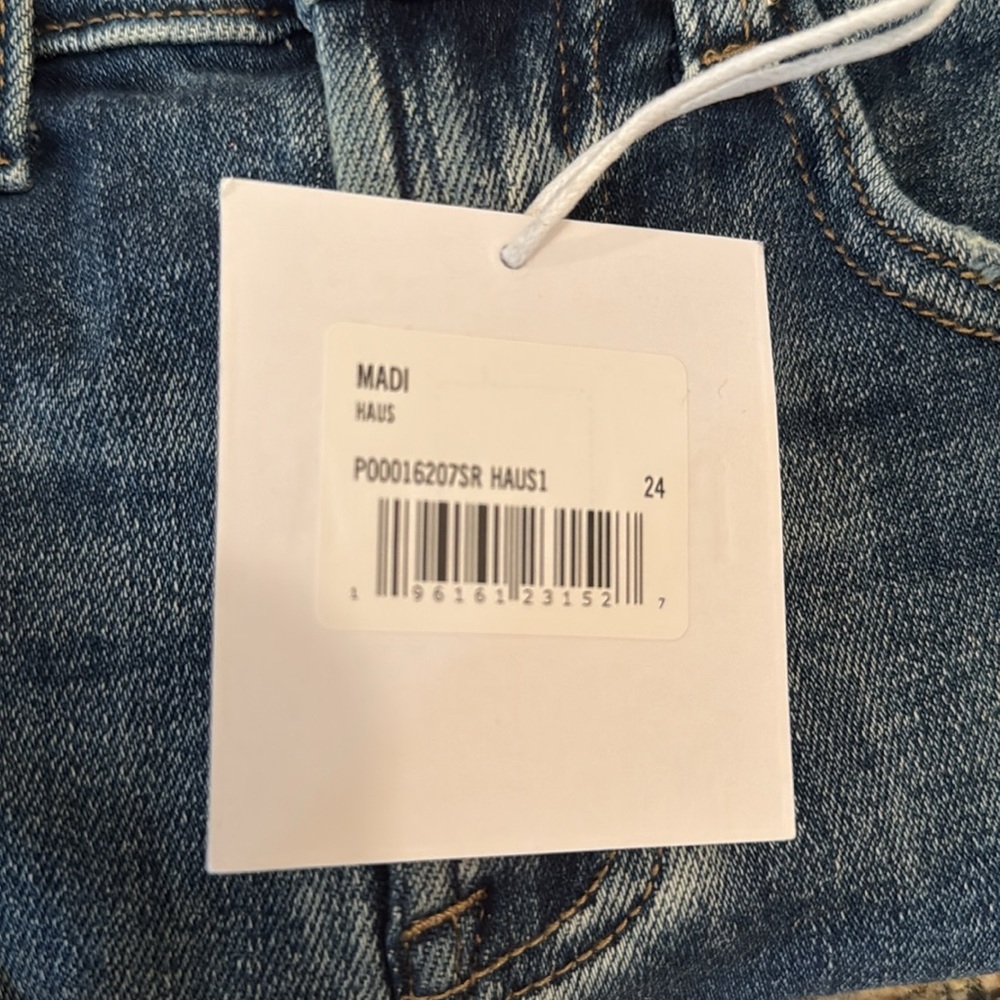 PISTOLA MADI HIGH RISE MODERN SLIM JEAN BLUE - 00 - Picture 6 of 8